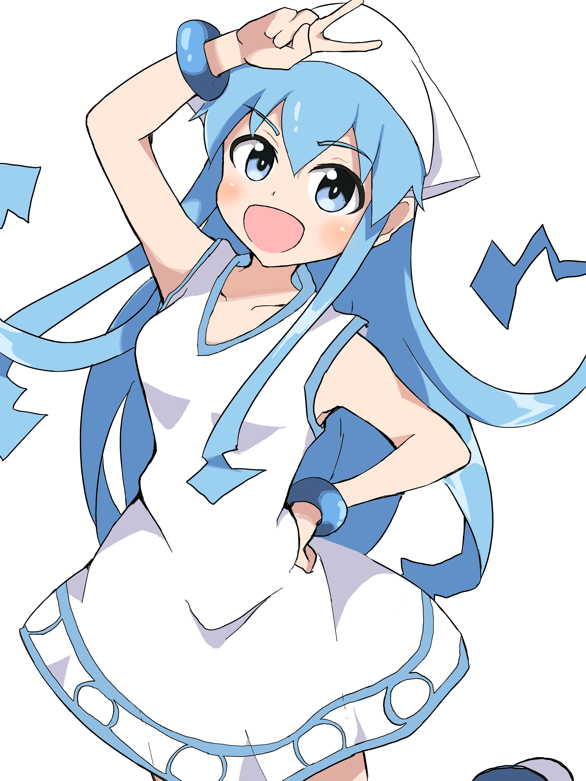 Genbrotohirata Shinryaku Ikamusume Ikamusume Dress 1139306 Yande re